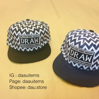 Mũ Snapback Hoạ Tiết