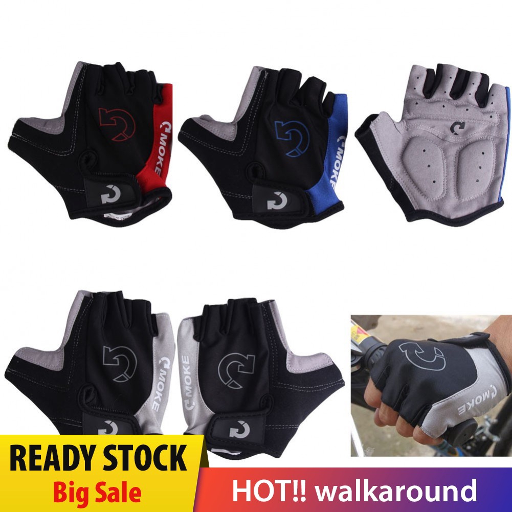 Găng tay tập gym hở ngón tiện dụng size S-XL
