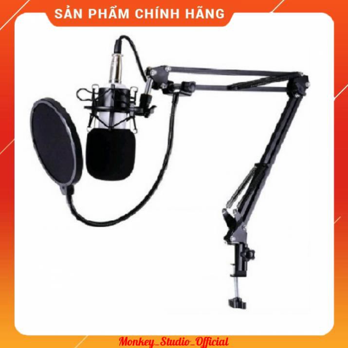 Kẹp Bàn Mic Thu Âm + Màng Lọc Âm ⚡ HÀNG CHÍNH HÃNG⚡ Giá Đỡ Mic Livestream - Giá Treo Mic Chất Lượng Cao