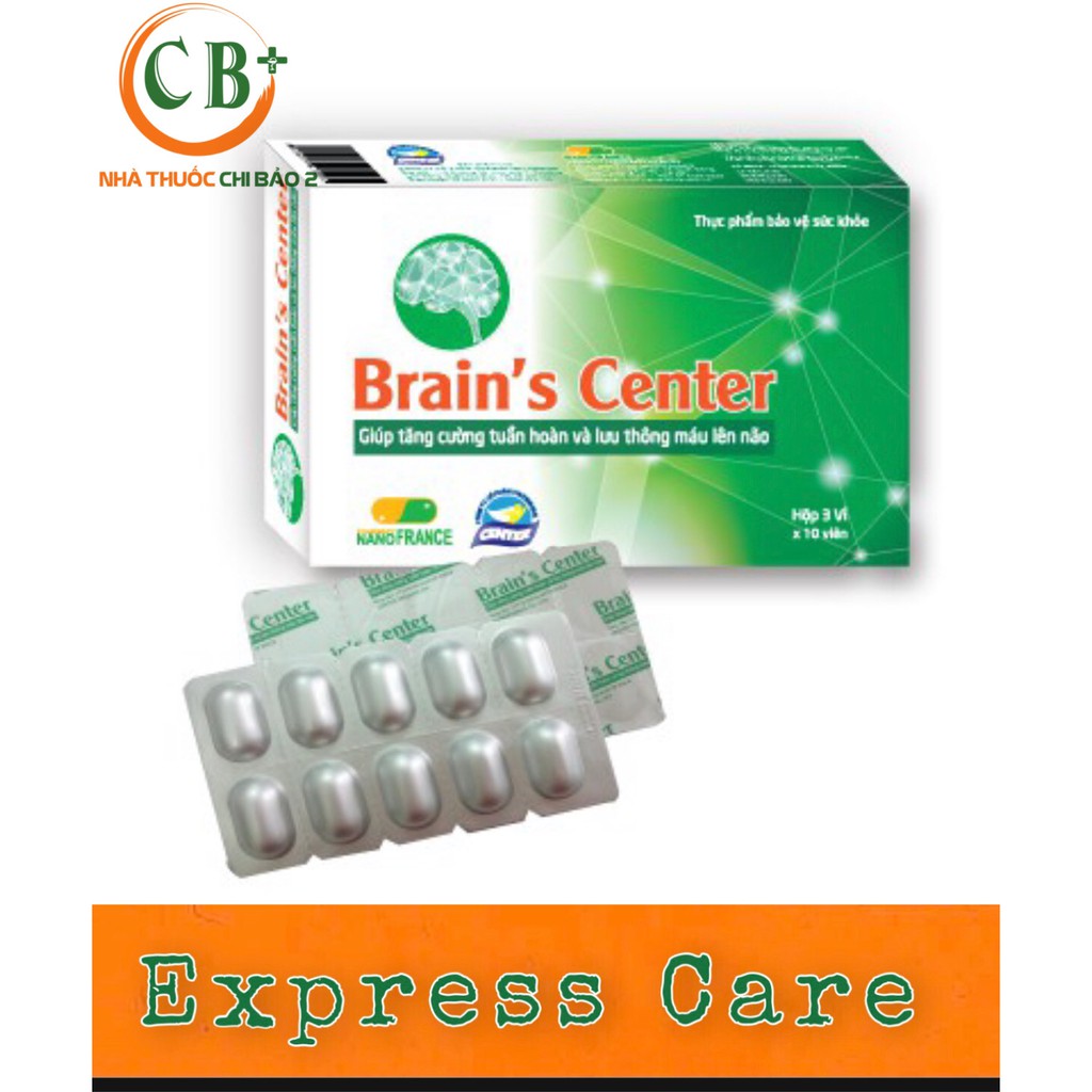 ✅ [CHÍNH HÃNG] Brain’s Center (hộp 30 viên).