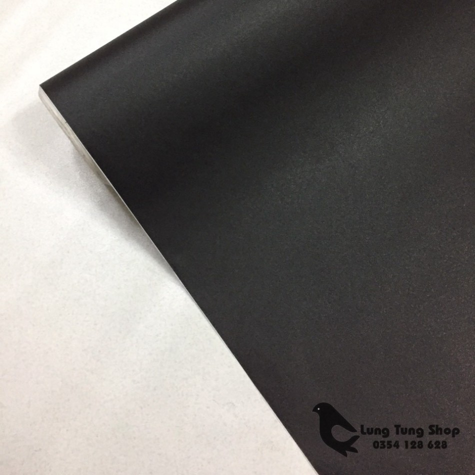 Decal đen nhám có sẵn keo Dán oto, Xe máy, Laptop và Nhiều đồ vật