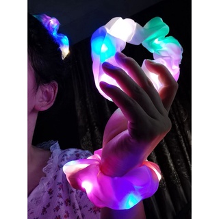 Dây Buộc Tóc Có Đèn Led Lấp Lánh Thời Trang Cho Nữ