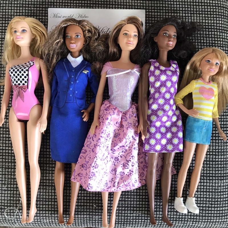 Búp bê Barbie fashionistas vintage cổ khớp ẩn nghề nghiệp chính hãng. Mã Barbie S17