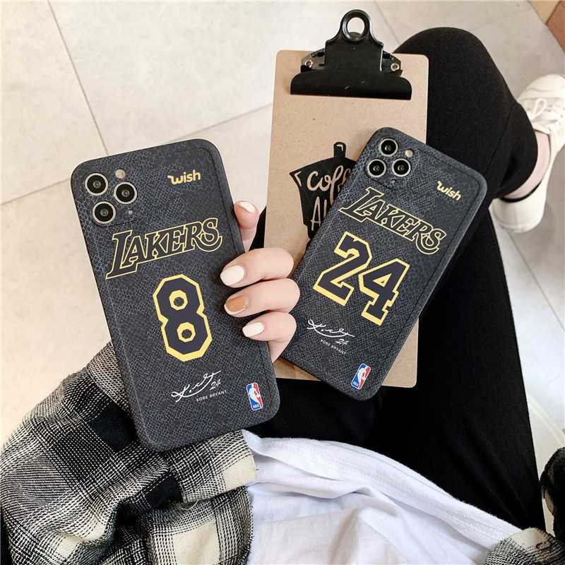 Ốp Điện Thoại Mềm In Số 8 24 Cho iPhone 12 Pro Max 12 Mini 12 11 8 7 Plus SE 2020 X XR XS Max 11Pro 11 Pro Max 13 13Pro 13 Pro Max
