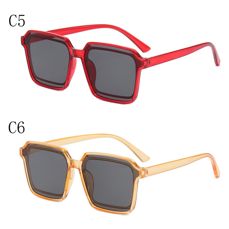 Kính Mát Gọng Vuông Phong Cách Retro Thời Trang