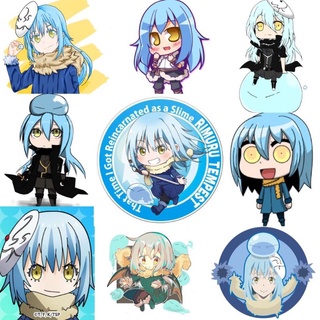 10-60 hình dán Stickers Rimuru Tempest-Tensei Shitara Slime Datta Ken decal (random hình)