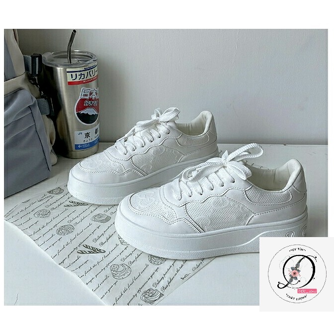 Giày thể thao nữ 💥ẢNH THẬT💥 giày đế độn  ICH