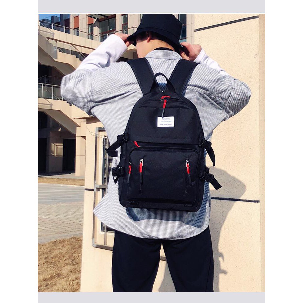 XẢ KHO Freeship_Balo sắc màu nam nữ phong cách Hàn Quốc cá tính trẻ trung