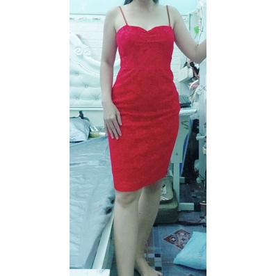 Thanh lý đầm 2 dây ren dễ thương new