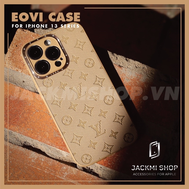 Ốp lưng L.V bảo vệ viền camera cho điện thoại ip X/XsMax/11/11Pro/11ProMax/12/12Pro/12ProMax/13/13Pro/13ProMax