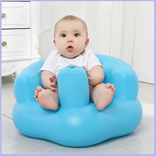 Ghế Hơi Tập Ngồi cho bé, ghế phao tập ngồi