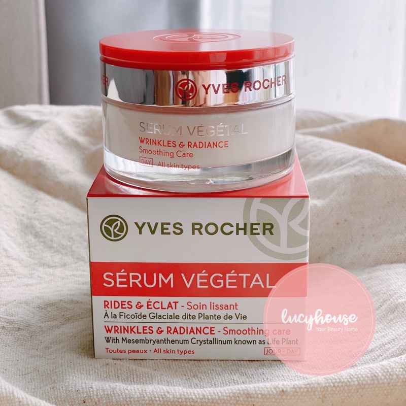 Kem dưỡng ẩm Yves Rocher Cam Vegetal Wrinkles & Radiance Smoothing Care