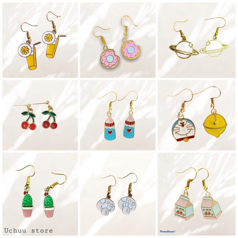 Khuyên tai/Bông tai cute độc lạ các mẫu