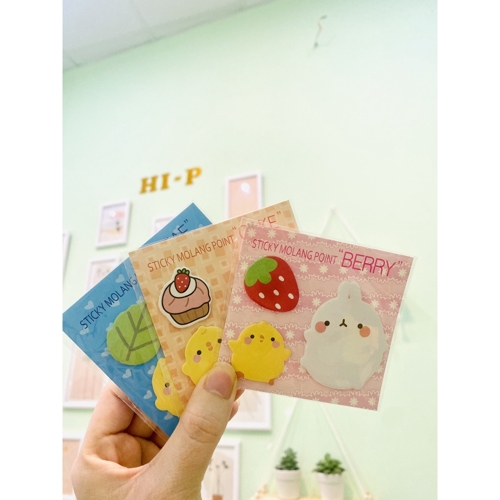 [STICKY NOTE] - GIẤY NOTE MOLANG 3 MẪU