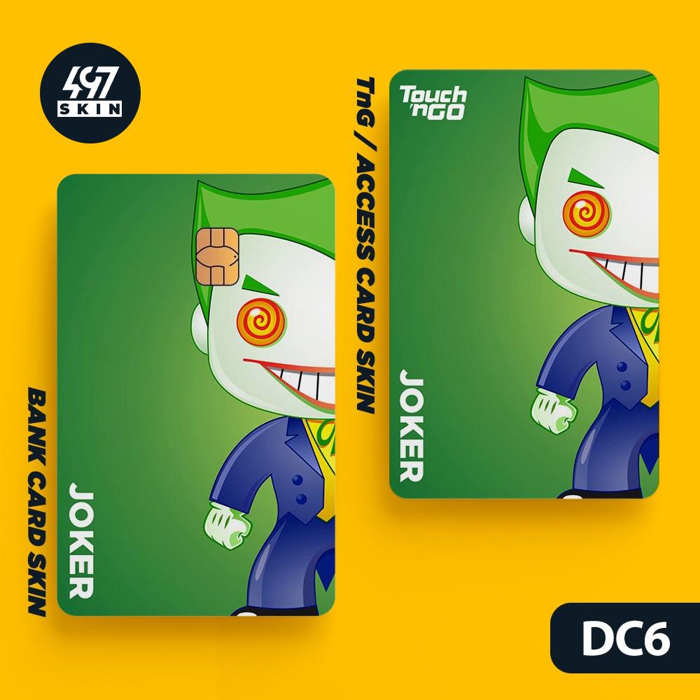 Skin Card DC Superheroes  - Miếng Dán ATM, Thẻ Xe, Thẻ Từ, Thẻ Chung Cư - Chất Liệu Chống Xước - Chống Nước