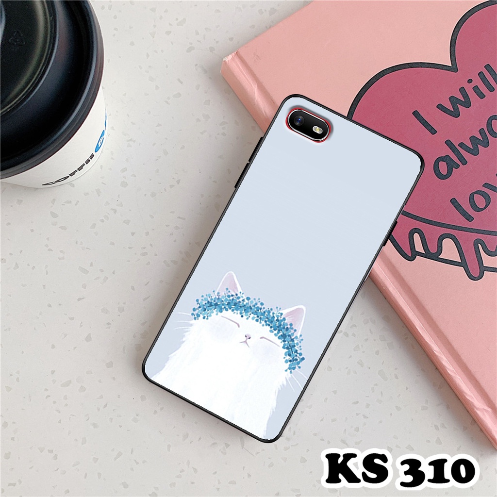 Ốp lưng Oppo A1k - Realme C1 - Ốp Oppo in hình LoveCat - Chất liệu TPU siêu bền