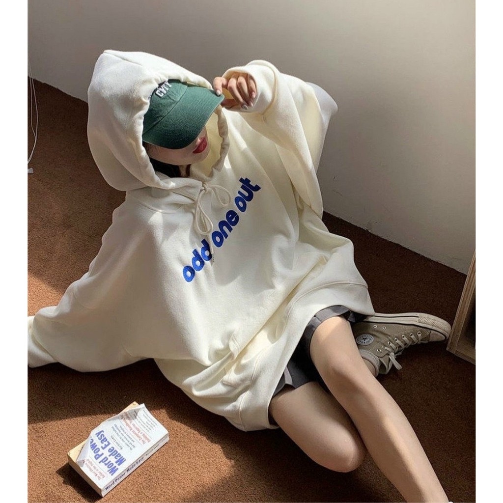 Áo Hoodie, Áo Hoodie Nỉ Odd One Out Phong Cách Hàn Quốc Chất Vải Nỉ Ngoại Siêu Mịn Chuẩn Form Rộng Unisex 38-70kg