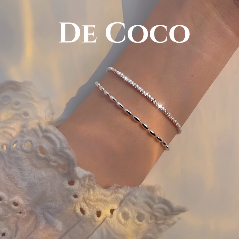 Vòng tay, lắc tay bạc Layla decoco.accessories