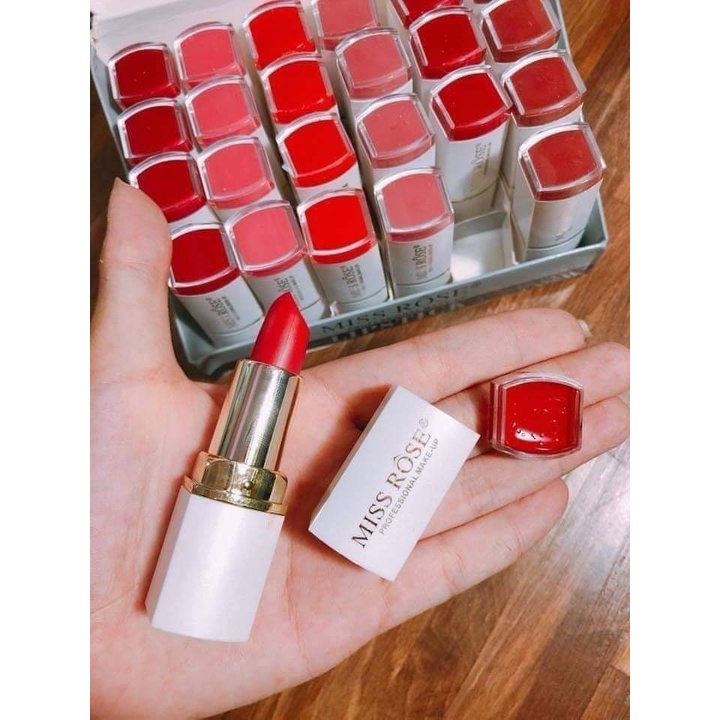 Son miss rose 3D tone đỏ