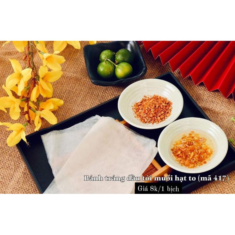 [PRE-ORDER] Bánh tráng dầu tỏi muối