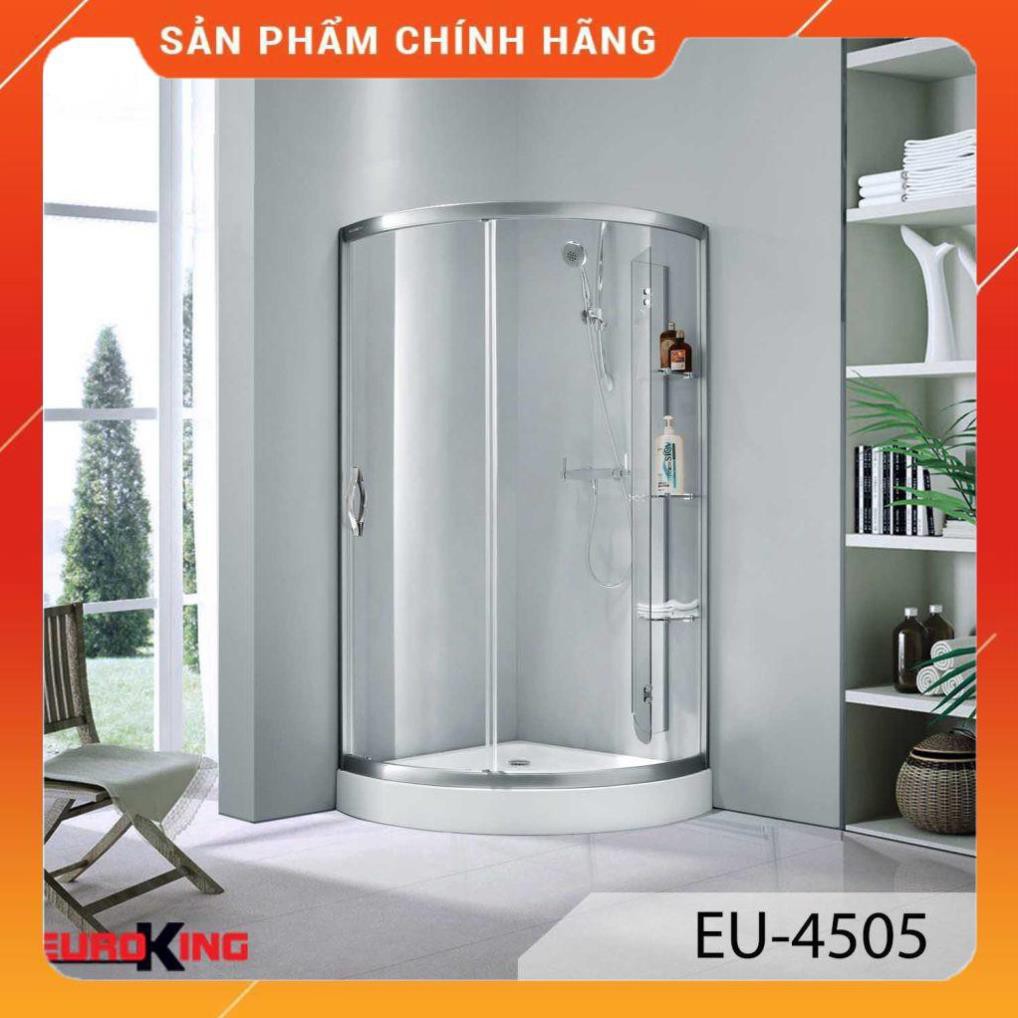 Phòng tắm vách kính nhập khẩu Eroking EU-4505, bồn tắm đứng, cường lực, bảo hành 3 năm