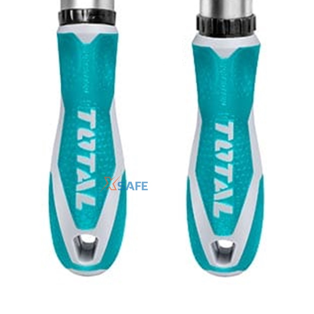 Bộ tua vít đa năng 8 chi tiết TOTAL TACSD30086 chất liệu hợp kim cứng cáp, chịu được lực cao - chính hãng