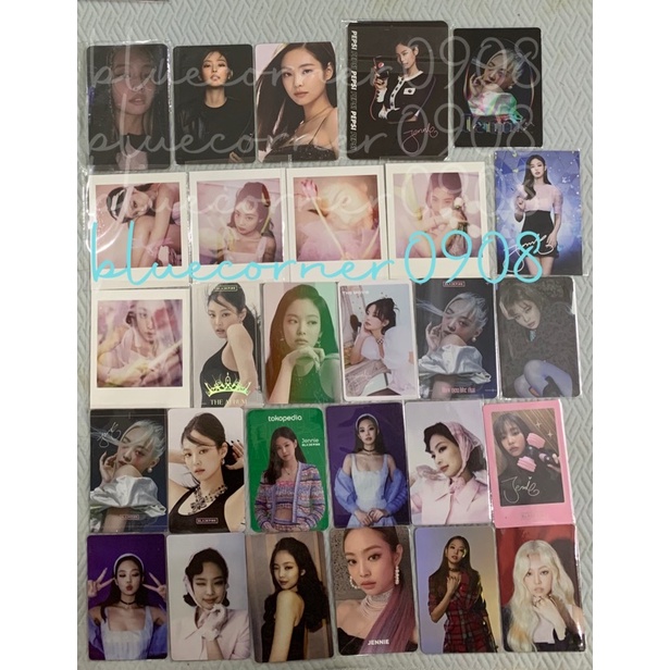 Ảnh card Jennie off BlackPink photocard