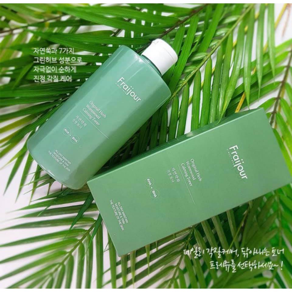 TONER THẢO MỘC Fraijour Original Herb Wormwood Calming Toner