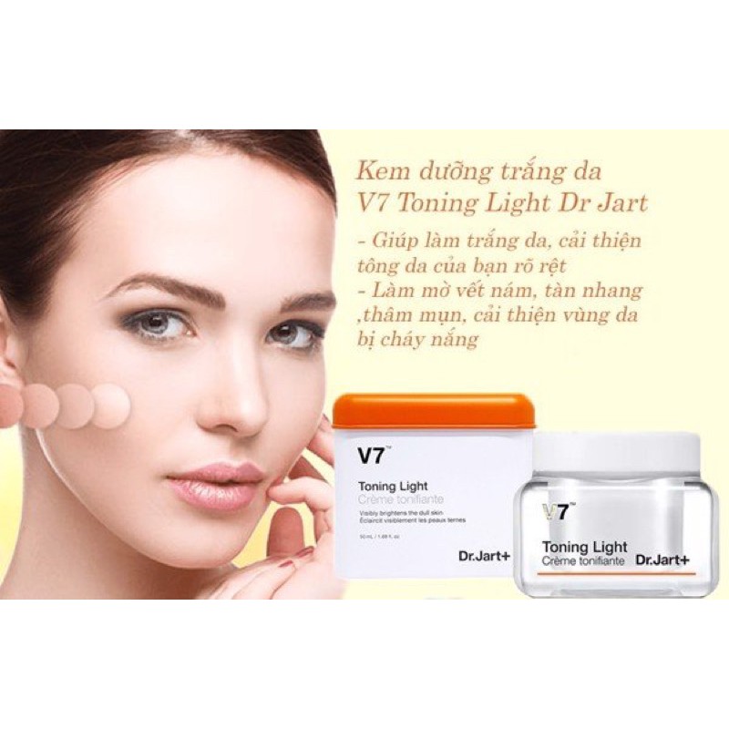 KEM FACE V7 MINI DR.JART TONING LIGHT 15ML