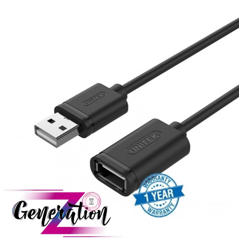 Cáp USB Nối Dài 2.0 Unitek - Hàng Chính Hãng