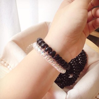 Cột tóc nhựa lò xo