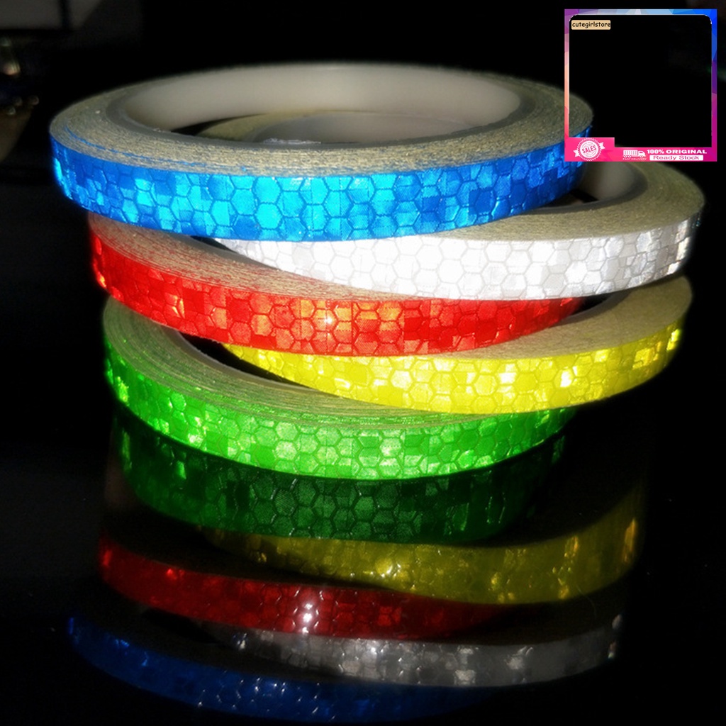 Cuộn Dây Dán Phản Quang Dài 8m Trang Trí Vành Bánh Xe Hơi / Xe Máy Diy
 | BigBuy360 - bigbuy360.vn