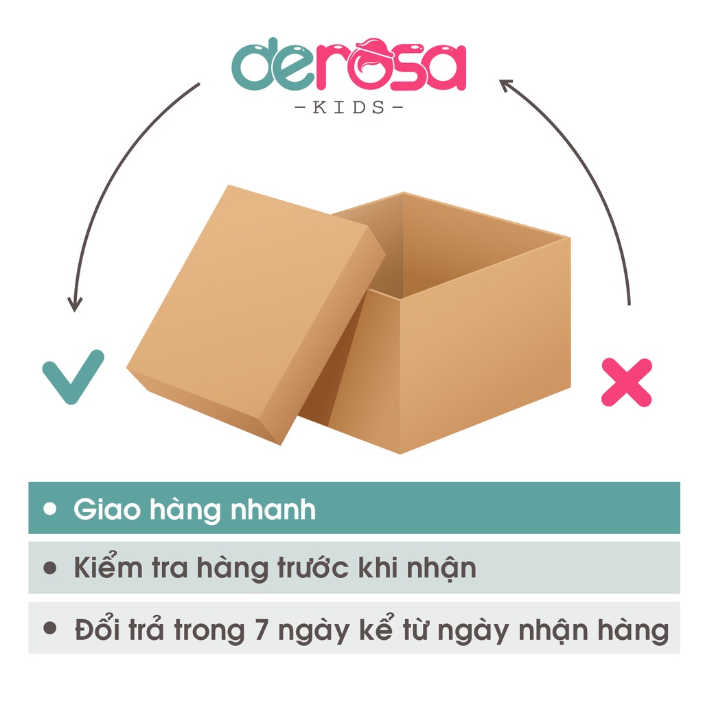 Mũ cho bé sơ sinh DEROSA KIDS chất liệu bamboo từ 3 đến 12 tháng