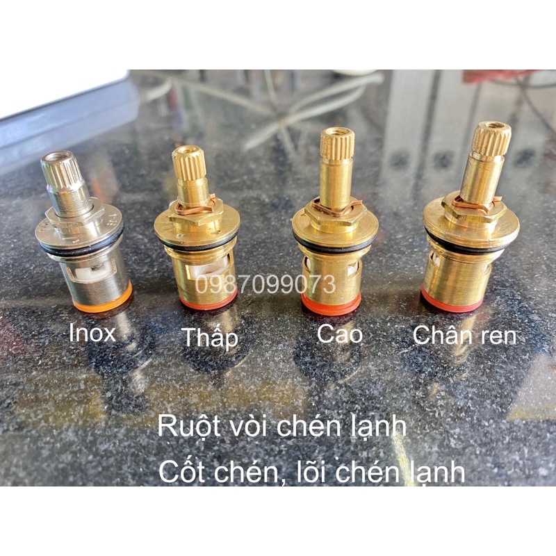 Ruột vòi nước, cốt chén lạnh