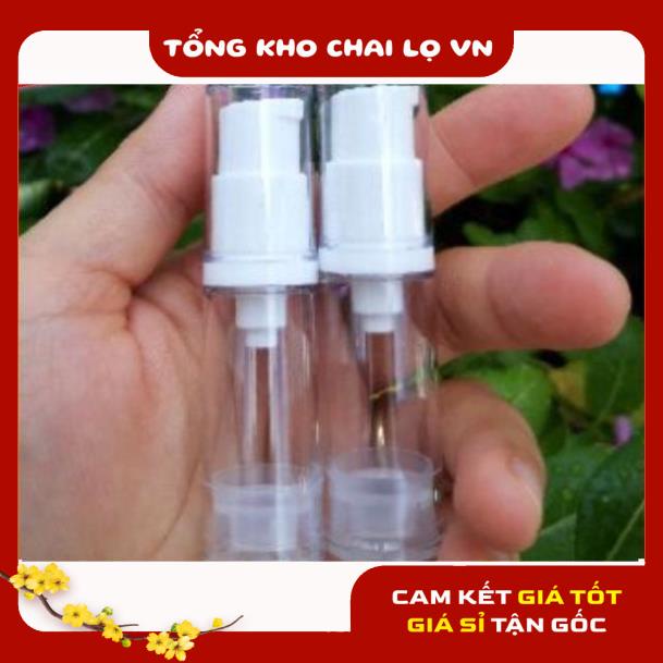 Chai Chiết Mĩ Phẩm ❤ SIÊU RẺ ❤ Chai nhựa xịt giọt hút chân không 5ml chiết mỹ phẩm , phụ kiện du lịch