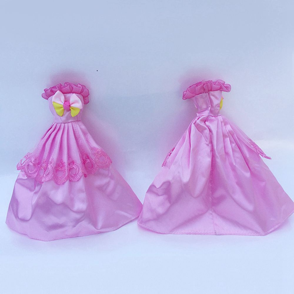 Đầm cưới thời trang cho búp bê 30cm