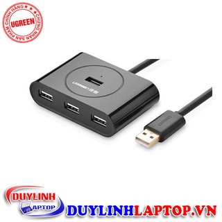 Bộ chia USB 2.0 ra 4 cổng dài 5m chính hãng UGREEN 20212 - Hub USB 2.0 ra 4 cổng chất lượng cao