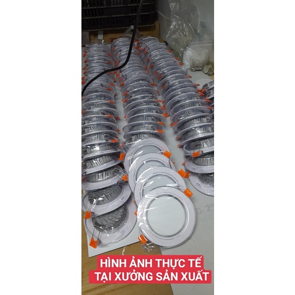 ĐÈN LED ÂM TRẦN THẾ HỆ MỚI 9W PHI 90, 12W PHI 110 THÂN NHÔM, MẶT NHÔM BẢO HÀNH 2 NĂM THAY LK CHÍNH HÃNG TRỌN ĐỜI
