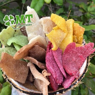 Mứt dừa miếng ngũ sắc 500g ( Lò mứt dừa Bến Tre)