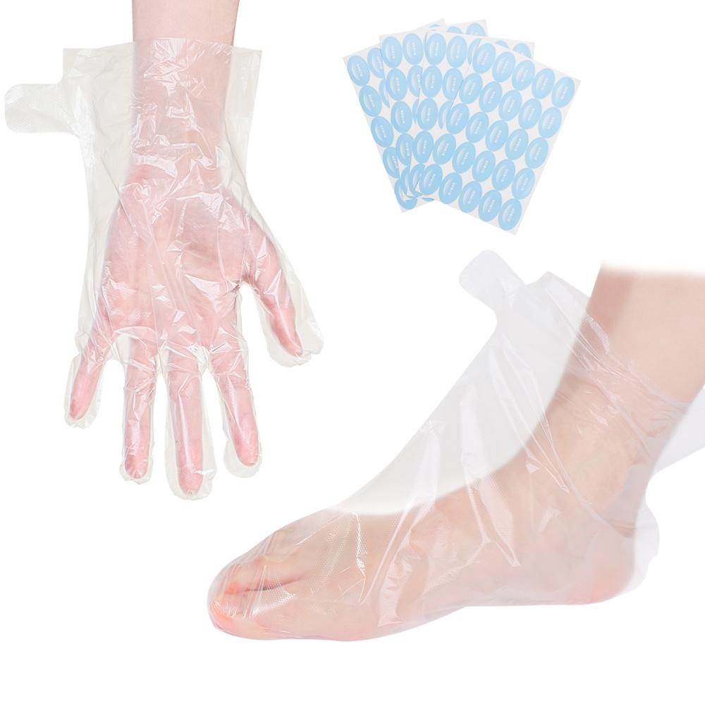 XIANTIN Bộ 200 Vỏ Bọc Chân Sáp Paraffin Bằng Nhựa Cỡ Lớn Tiện Dụng