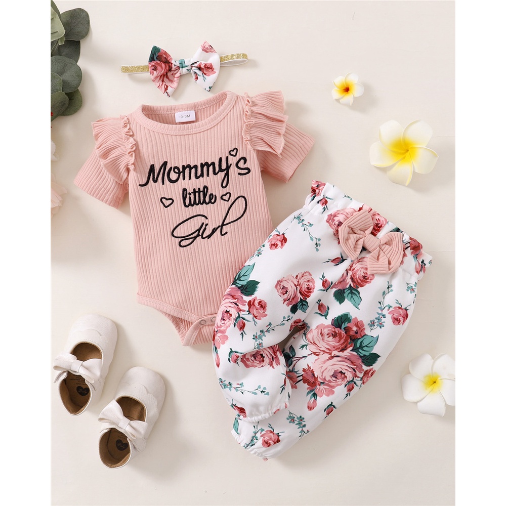 Set trang phục MIKRDOO 3 món đáng yêu cho mẹ và bé