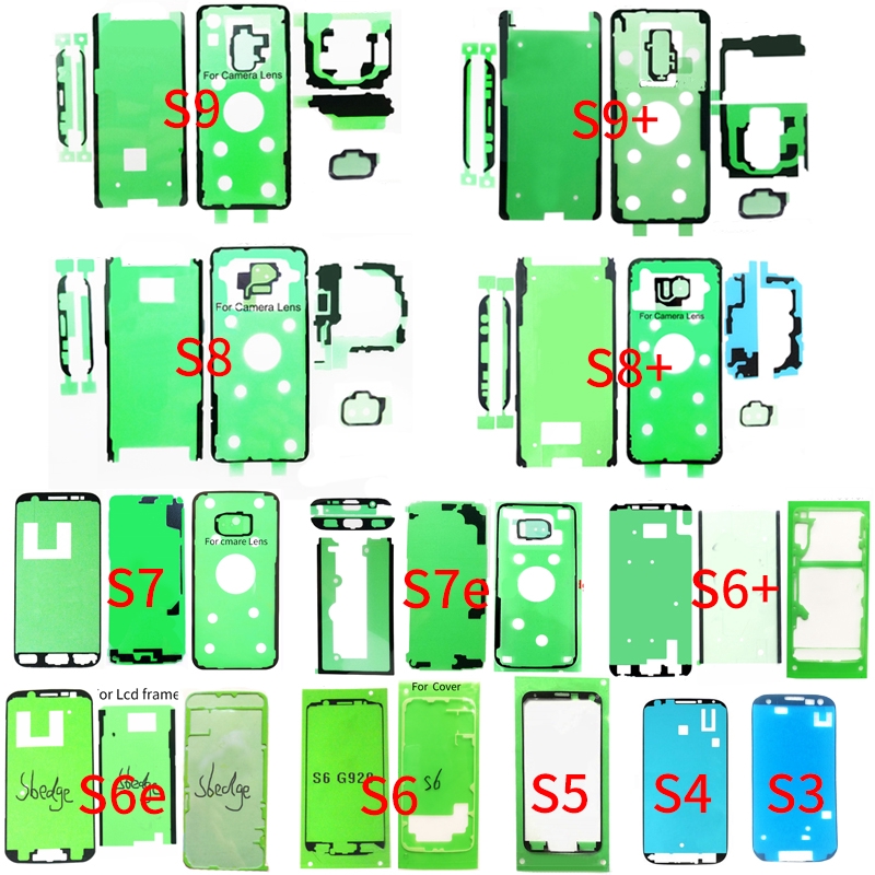 Miếng Dán Khung Pin Màn Hình lcd Chống Thấm Nước Dành Cho Samsung S9+S9/S8 plus/S8/S7ED/S7/S6/S10/N8/N9 edge Note 8 9