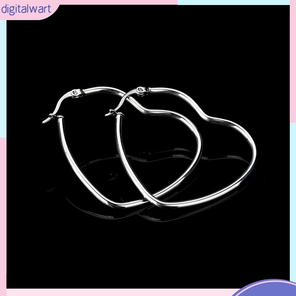 Đôi bông tai hình trái tim xinh xắn cho nữ