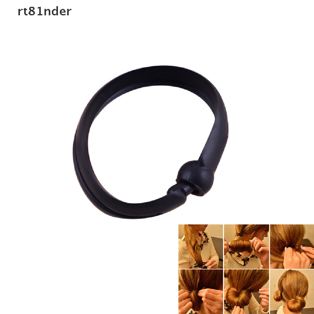 Bộ 2 Dụng Cụ Tạo Kiểu Tóc Thời Trang Cho Nữ DIY Có Giá Đỡ