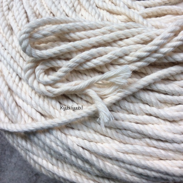 Dây macrame 100% cotton 3mm và 5mm