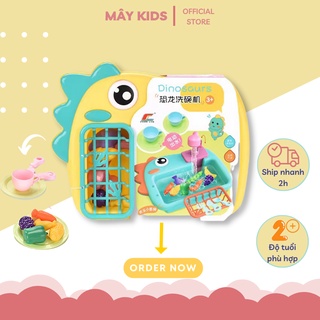 Bộ đồ chơi nhà bếp rửa rau củ quả, câu cá cho bé - mây kids