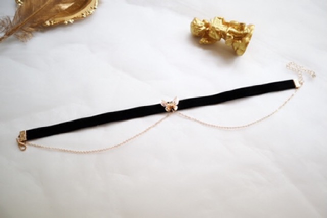 Choker con bướm - Vòng cổ xinh - Maben