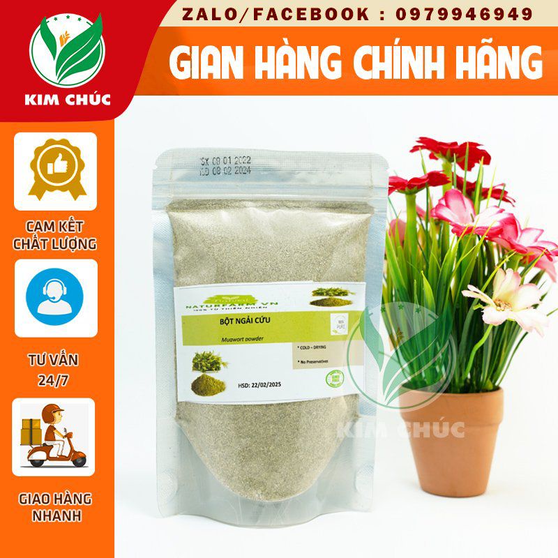 Bột ngải cứu đắp mặt / xông 100 gr….. handmade