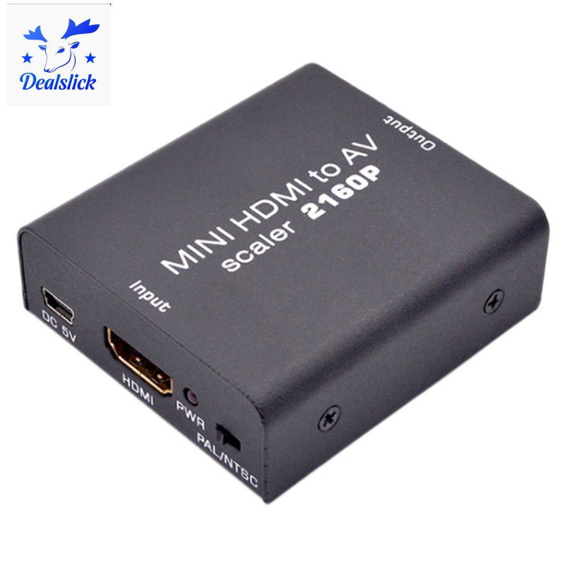 DVD Bộ Chuyển Đổi Hdmi Sang Cvbs Converter Hdmi Sang Av 4kx2k Hd Cho Ps Game Console, Laptop, Set-Top Box