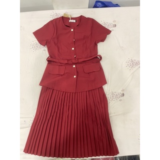 (loan lâm) Set áo+ chân váy xoè A27 A28